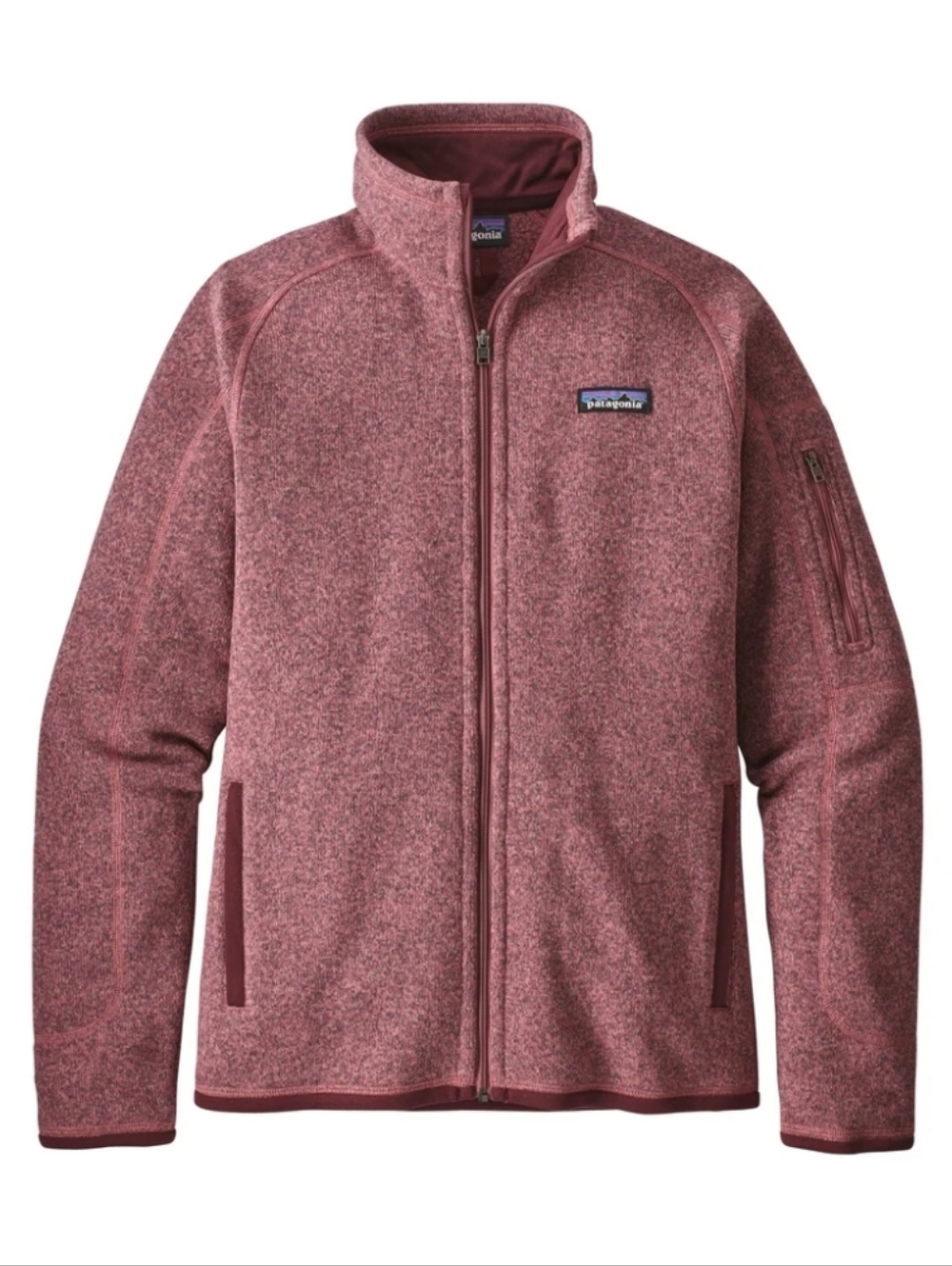 Patagonia Womens Better Sweater Jacket Zip Up Kiln Pink Size S